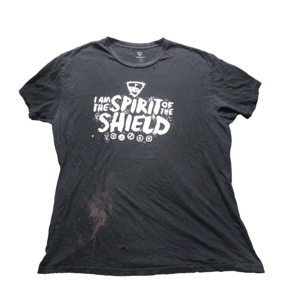 TopGolf Shirt Adult 2XL XXL I Am The Spirit Of The Shield More Play Golfing Mens